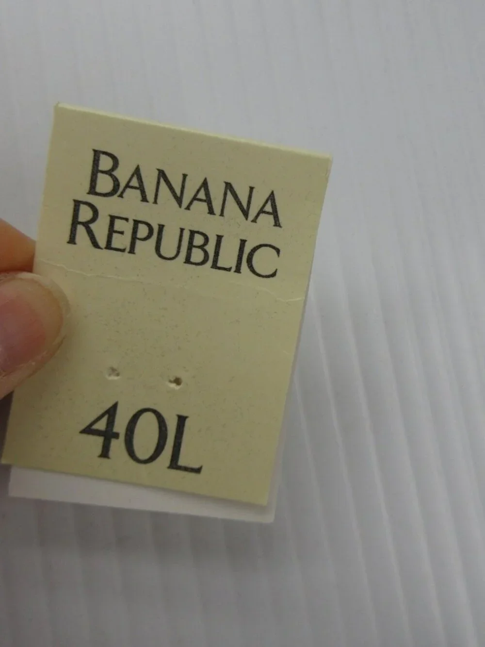 VGT Banana Republic Pants 40 L Chino Trousers Canvas 90s 40X33 NEW